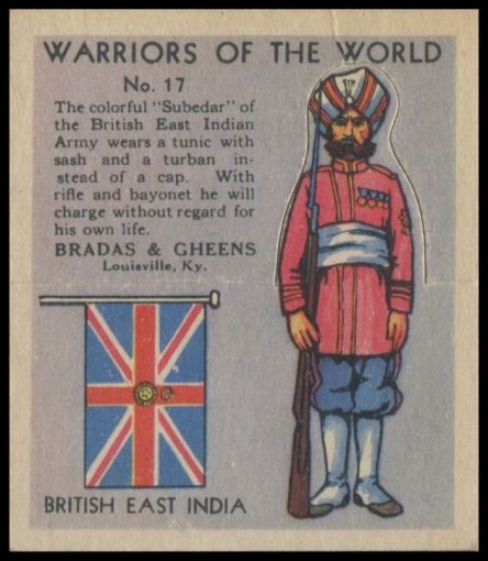 17 British East India